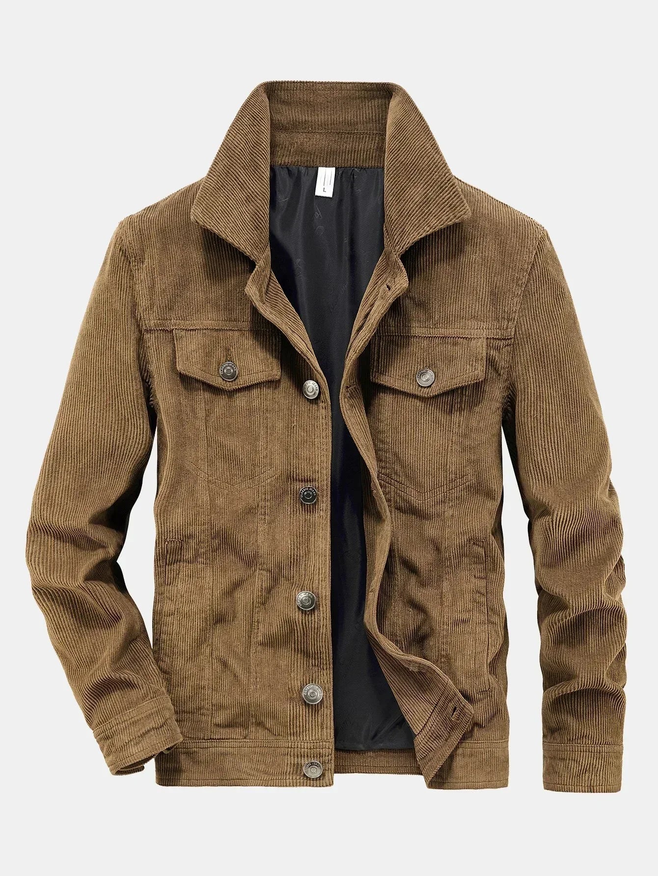VIGEDON | Veste en velours côtelé pour homme - le look rétro rencontre la décontraction moderne