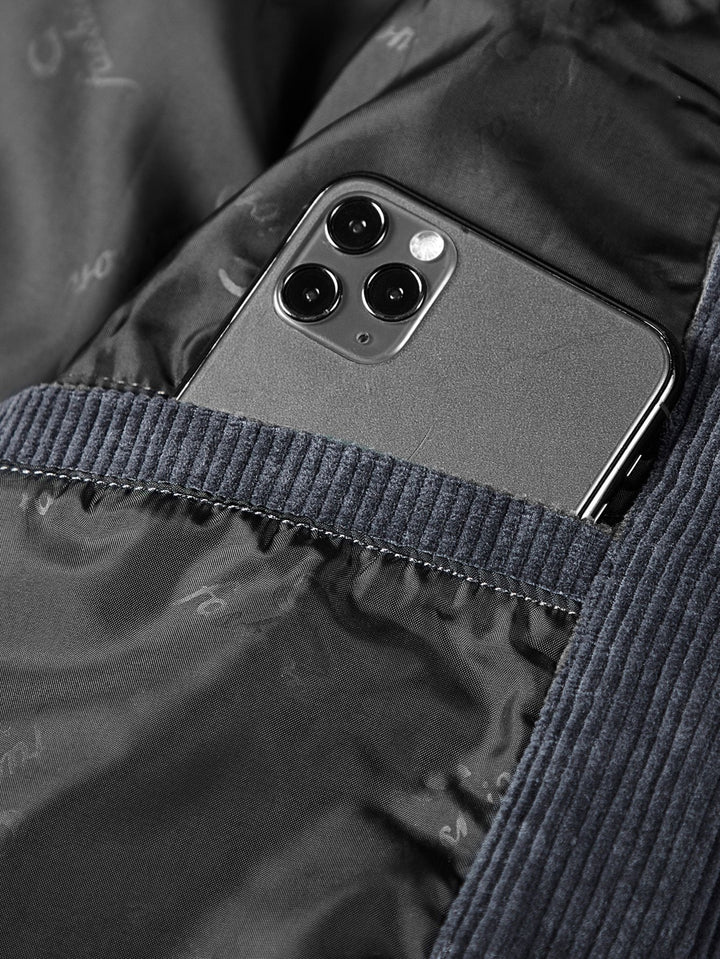 VIGEDON | Veste en velours côtelé pour homme - le look rétro rencontre la décontraction moderne