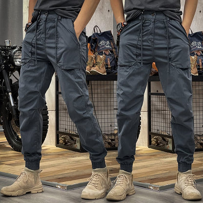 VIGEDON | Pantalon de jogging cargo extensible pour hommes