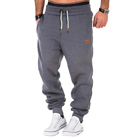VIGEDON | Pantalon de jogging pour hommes avec cordon de serrage et poignets élastiques