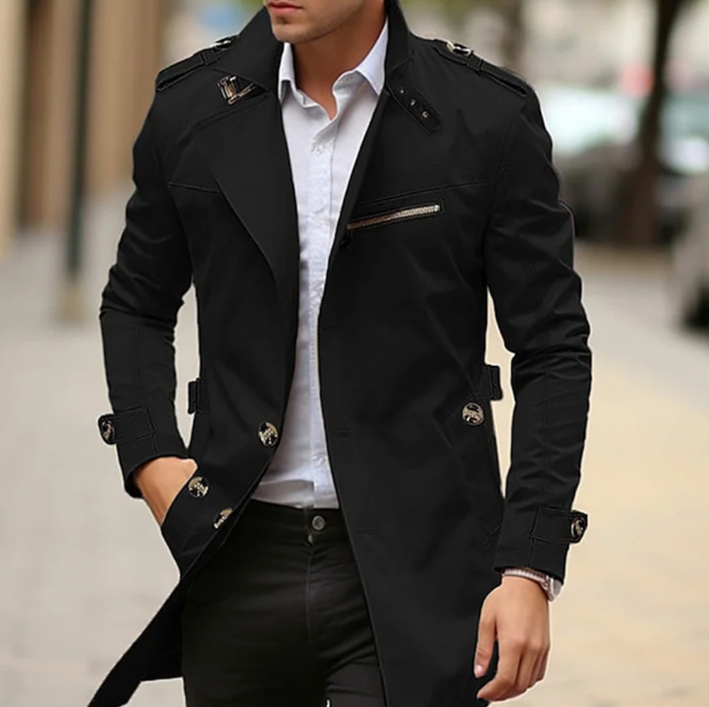 VIGEDON | Élégant trench-coat classique pour homme