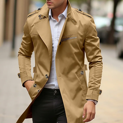 VIGEDON | Élégant trench-coat classique pour homme