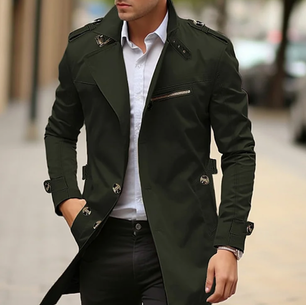 VIGEDON | Élégant trench-coat classique pour homme