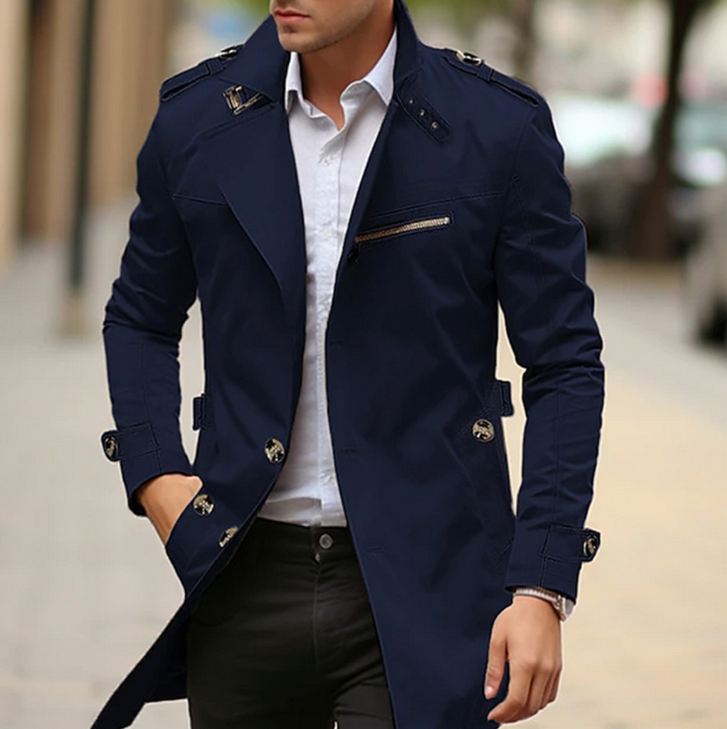 VIGEDON | Élégant trench-coat classique pour homme