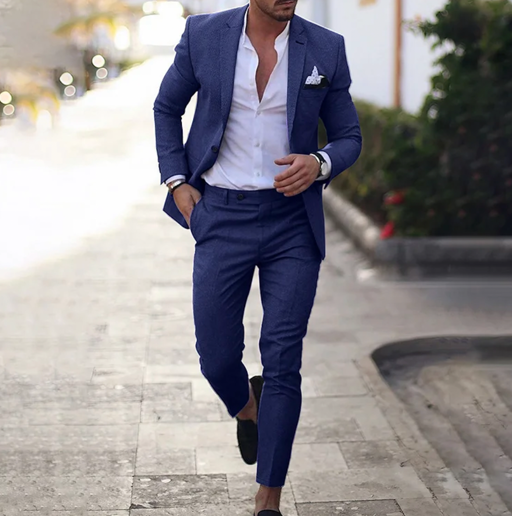 VIGEDON | Ensemble 2 pièces Costume slim élégant pour homme