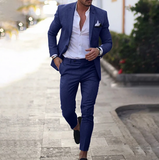 VIGEDON | Ensemble 2 pièces Costume slim élégant pour homme
