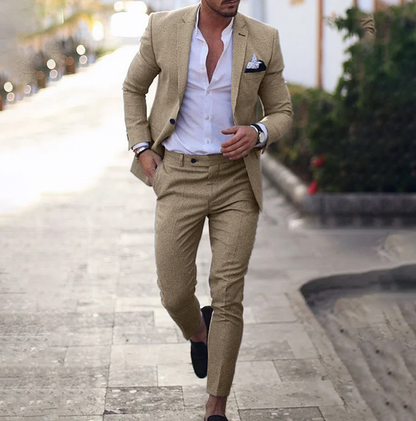 VIGEDON | Ensemble 2 pièces Costume slim élégant pour homme