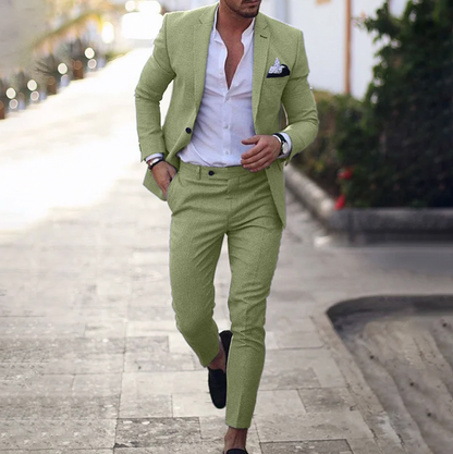 VIGEDON | Ensemble 2 pièces Costume slim élégant pour homme
