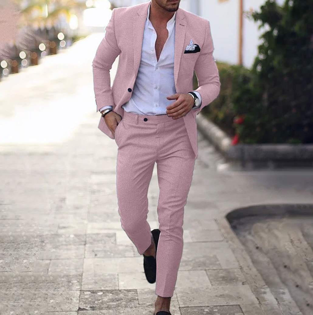 VIGEDON | Ensemble 2 pièces Costume slim élégant pour homme