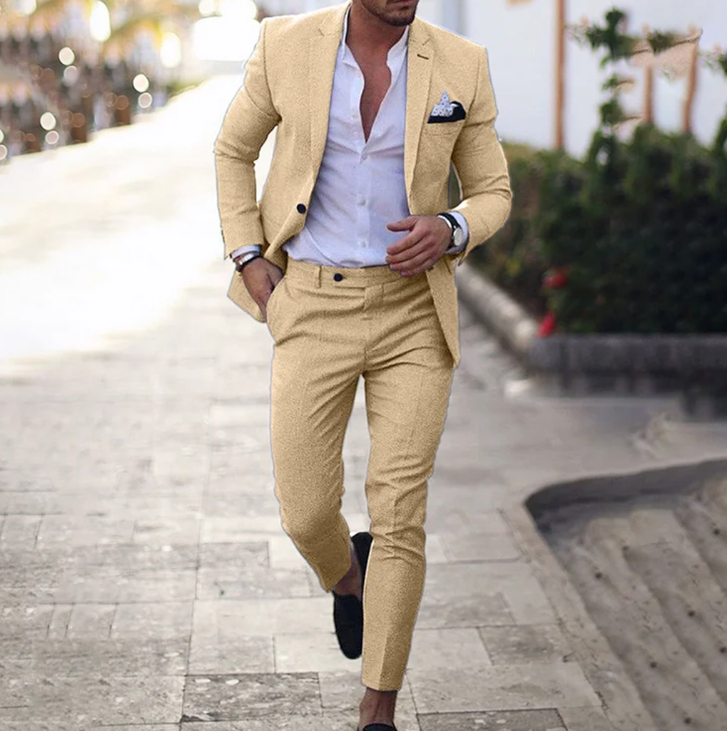 VIGEDON | Ensemble 2 pièces Costume slim élégant pour homme