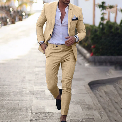 VIGEDON | Ensemble 2 pièces Costume slim élégant pour homme