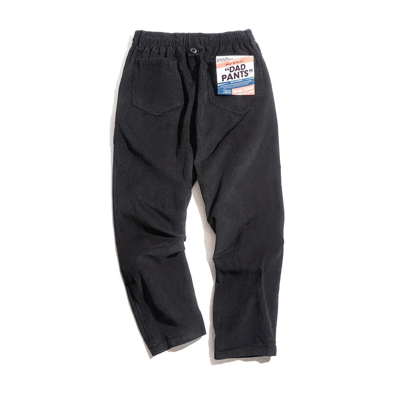 VIGEDON | Pantalon vintage en velours côtelé uni