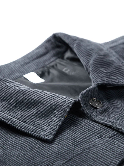 VIGEDON | Veste en velours côtelé pour homme - le look rétro rencontre la décontraction moderne