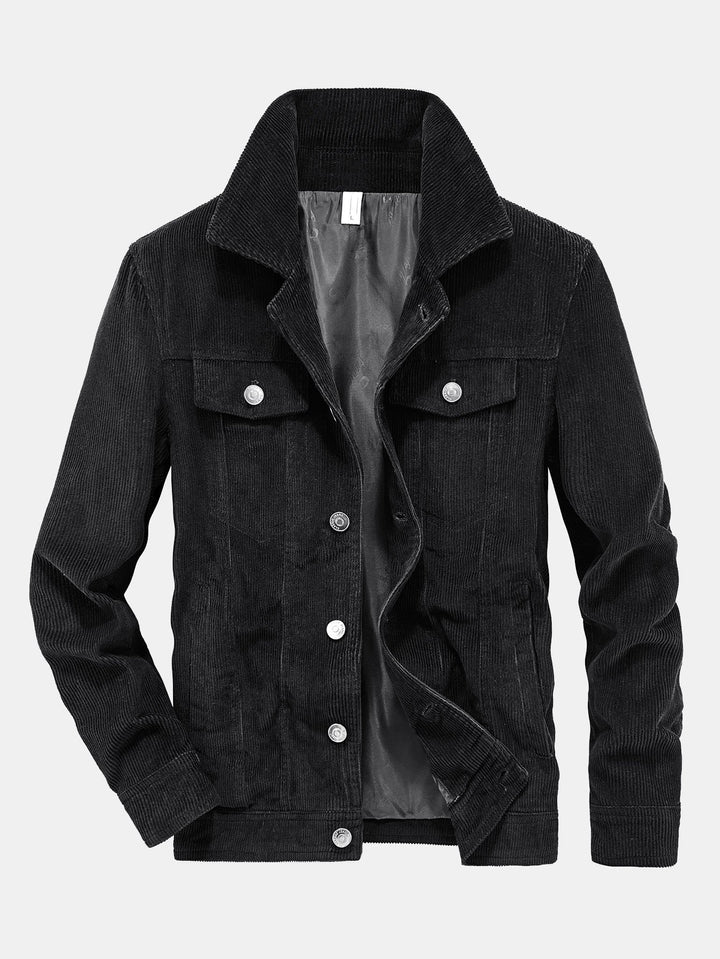 VIGEDON | Veste en velours côtelé pour homme - le look rétro rencontre la décontraction moderne