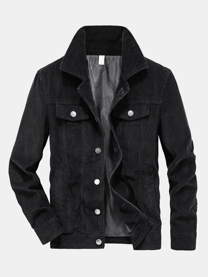 VIGEDON | Veste en velours côtelé pour homme - le look rétro rencontre la décontraction moderne