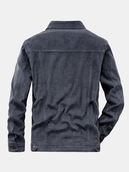VIGEDON | Veste en velours côtelé pour homme - le look rétro rencontre la décontraction moderne