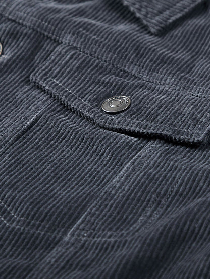 VIGEDON | Veste en velours côtelé pour homme - le look rétro rencontre la décontraction moderne
